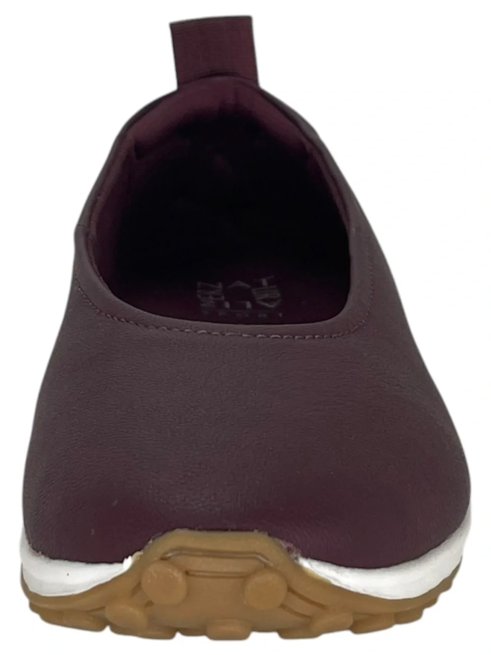 Naturalizer Carla Wine Leather Womens Loafers Size 7.5M